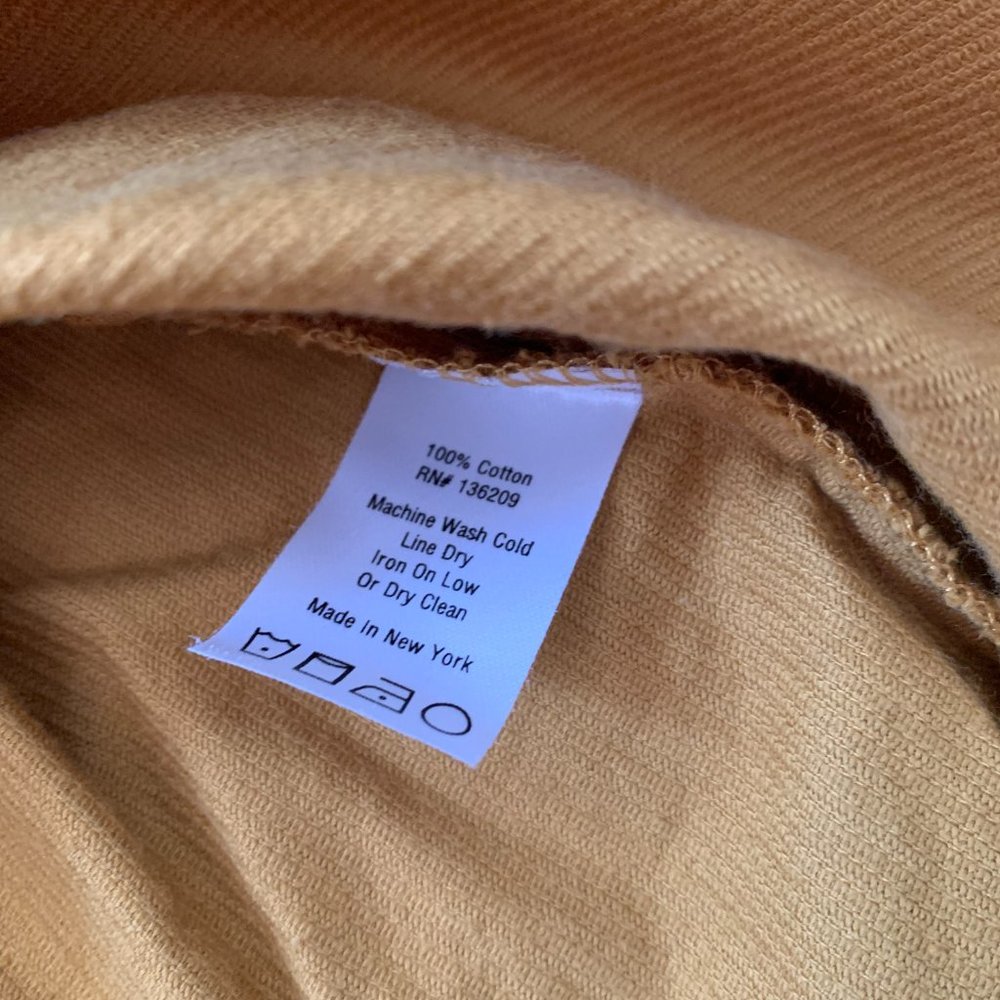 Hatch Tan Ruffle Sleeve Blouse - Picture 4 of 8